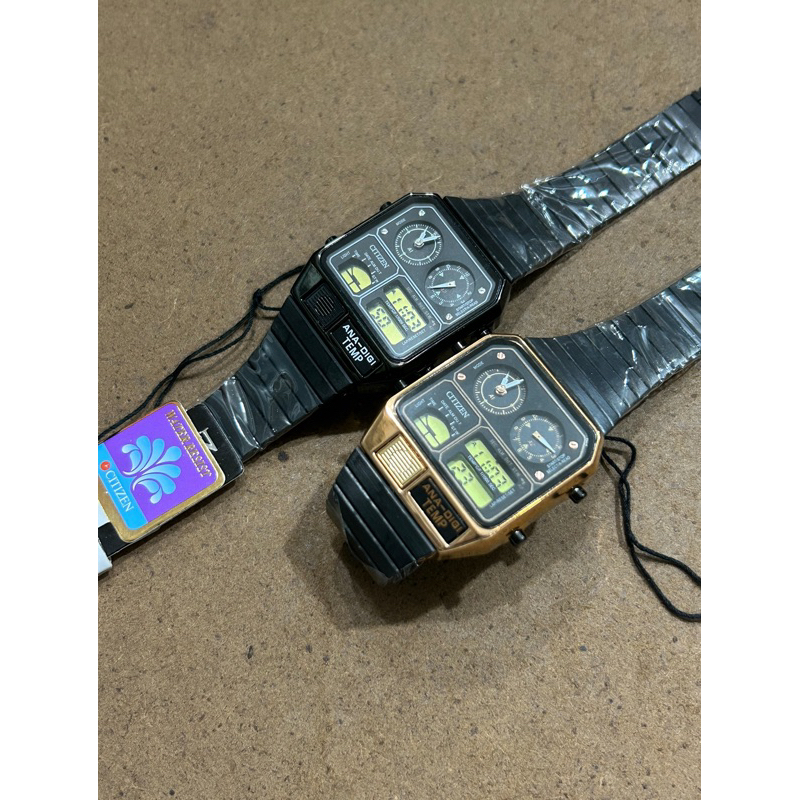 jam citizen dual time cowok cewek