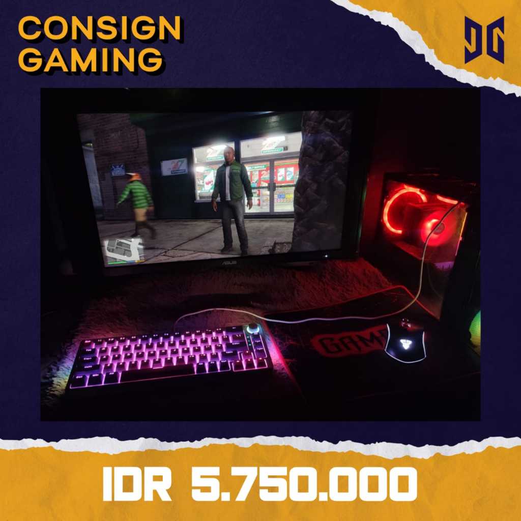 PC GAMING I3 10105F + GTX 1650 SUPER 4GB + MONITOR 100HZ( CODE : GO298 )