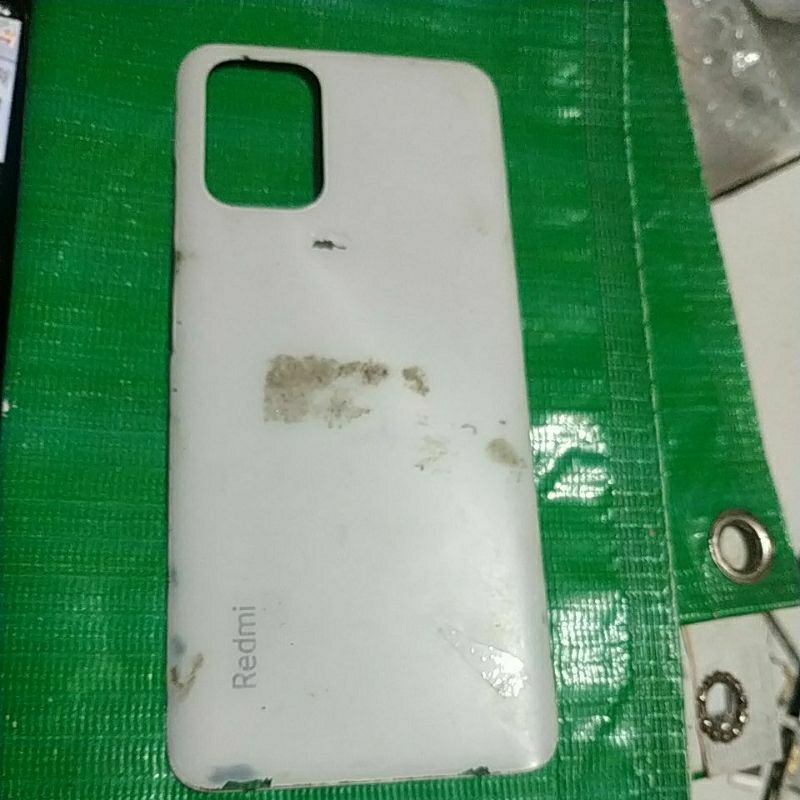 BACKDOOR TANPA BEZZEL BEKAS XIAOMI NOTE 10S