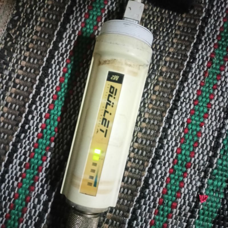 UBNT Bulet M2 minus hanya nyala/rusak