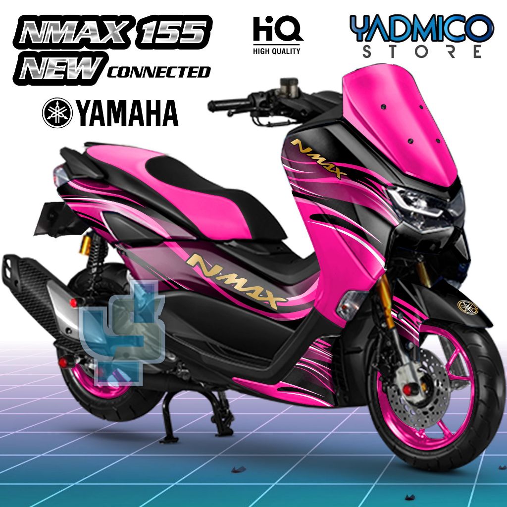Decal Nmax New Full Body - Stiker Motor Nmax 2022 Full Body - Decal Hologram Nmax 2021 Variasi - Str