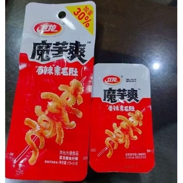 

Snack Cina Pedas Wei Long Konjac Shuang/ Mo Yu Shuang