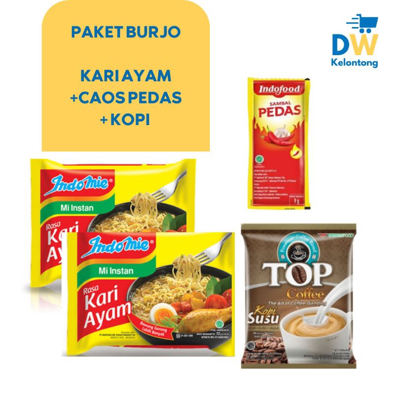Indomie Paket  / mie instan kuah / kopi l DW Kelontong