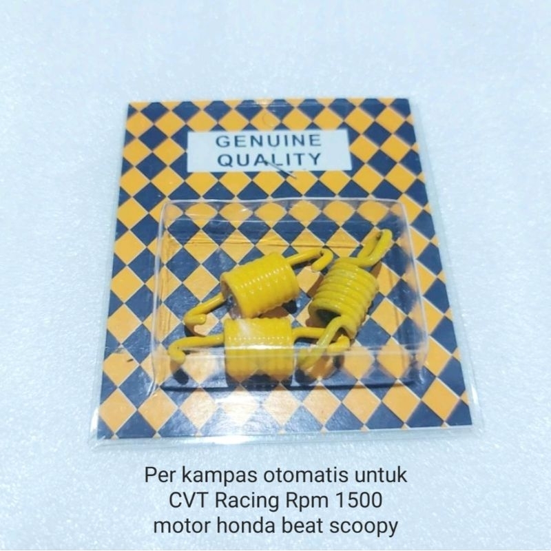 PER KAMPAS OTOMATIS UNTUK CVT RACING RPM 1500 MOTOR HONDA BEAT SCOOPY