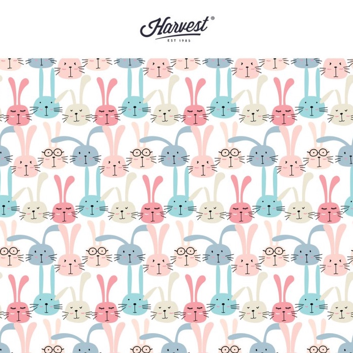 

PRODUK AWAL TAHUN Kertas Kado Baby New Born Harvest Baby Land Bunnies