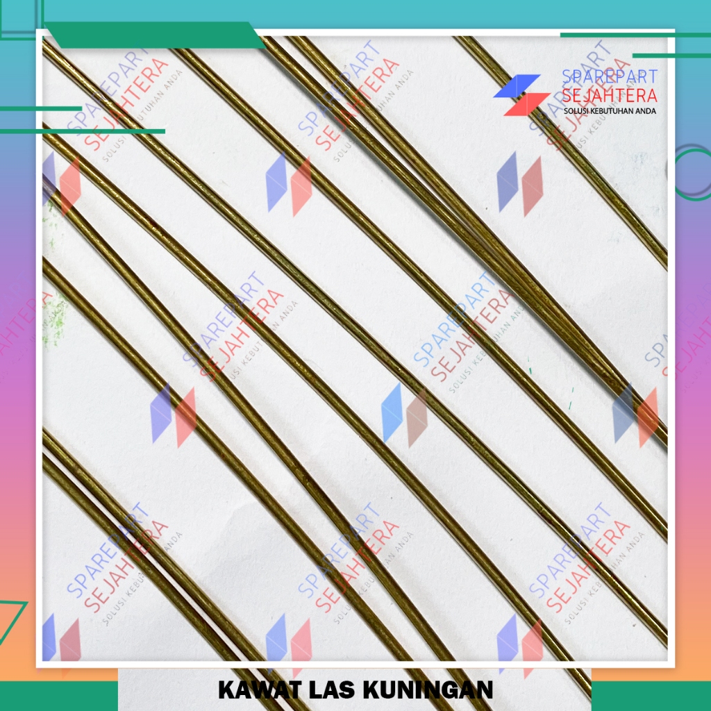 KAWAT LAS KUNINGAN 1 METER 2 MM