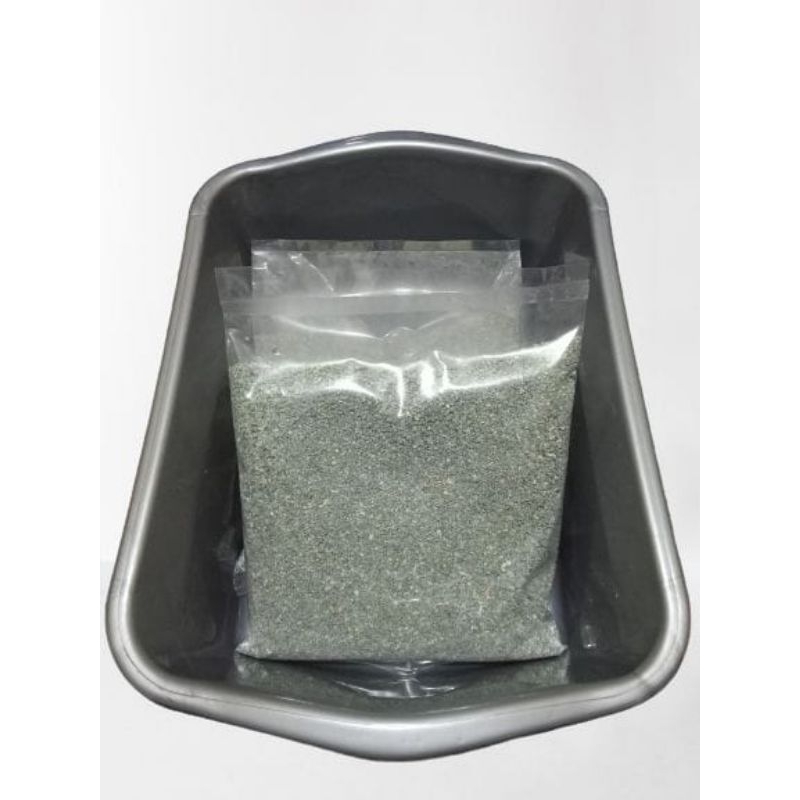Box Kucing bak pasir kucing Litter box+pasir 1kg