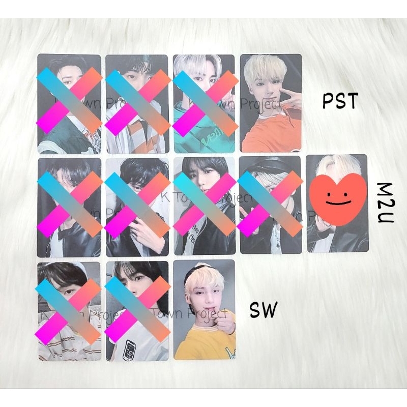 [READY - CLEARANCE SALE] TXT FIGHT OR ESCAPE SOUNDWAVE M2U POWERSTATION LUCKY DRAW LD YEONJUN SOOBIN
