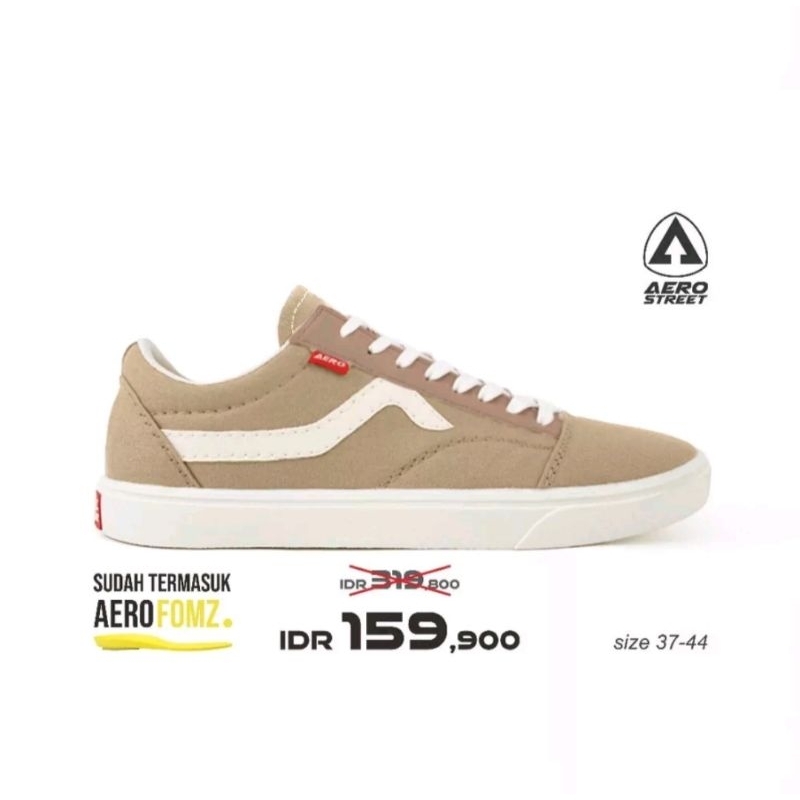 Aerostreet 37-44 Massive Low Natural Khaki Khaki
