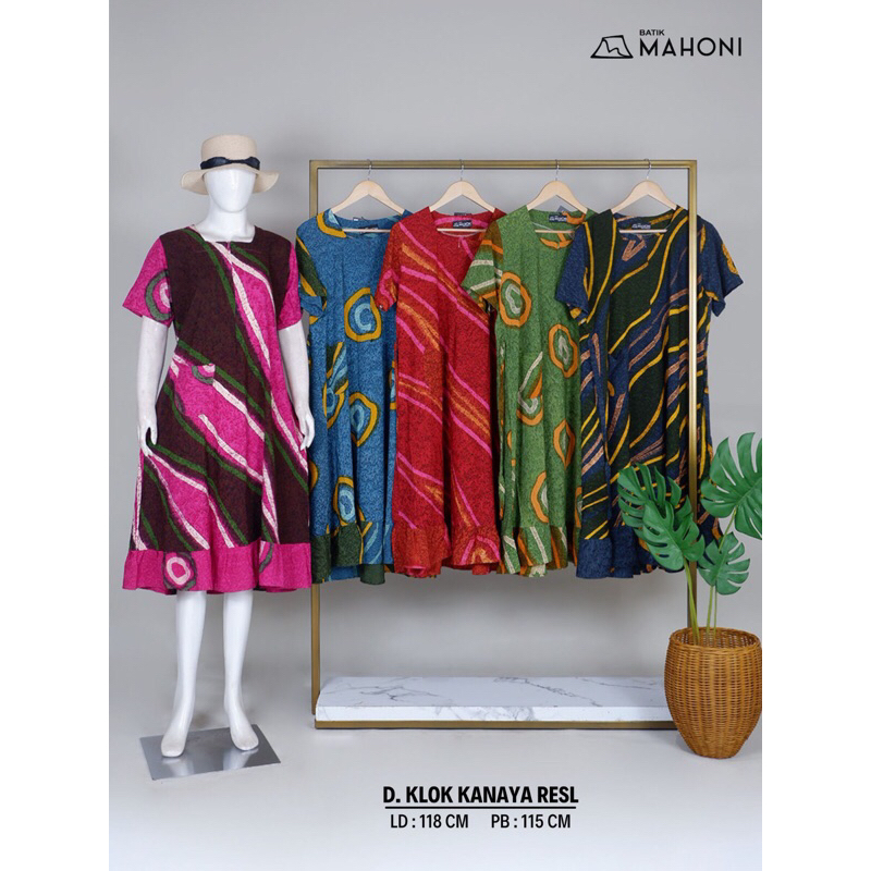 DASTER KLOK RESL CAP BATIK MAHONI