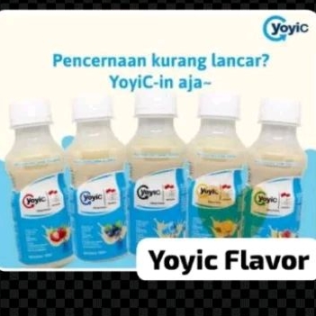 

Yoyic minuman susu fermentasi 130ml isi 6,12 pcs