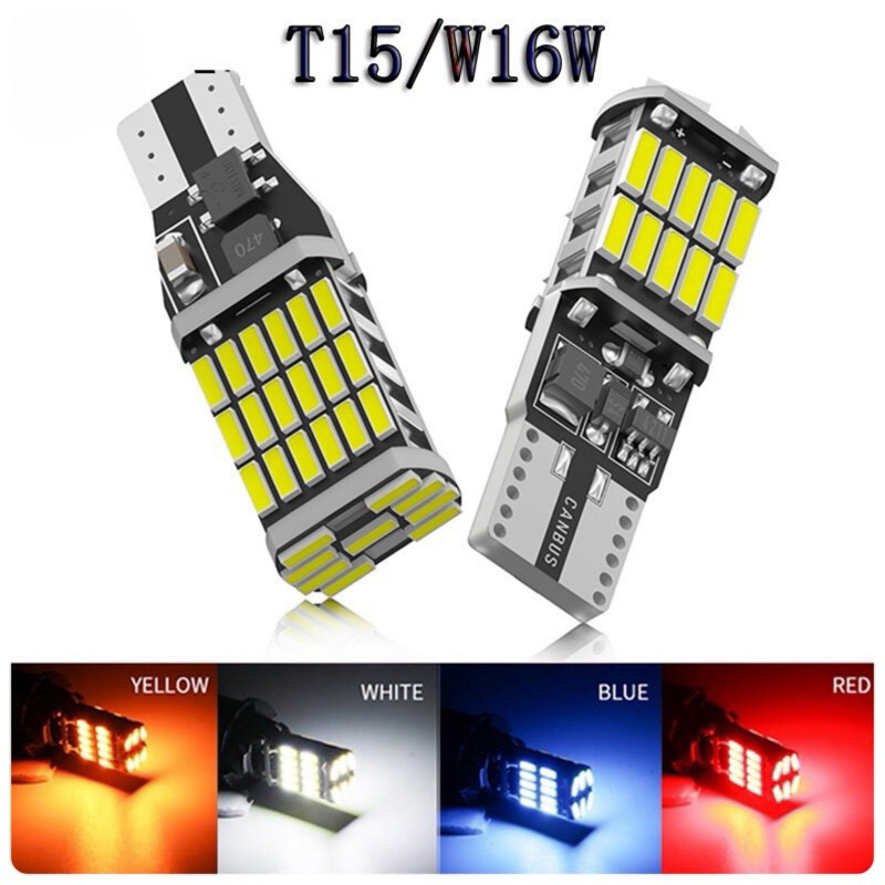 LAMPU SEN DAJJAL SENJA LAMPU KOTA T10 T15 45 SMD T15 45 TITIK W16W LAMPU MUNDUR LAMPU DAJJAL SEPASAN