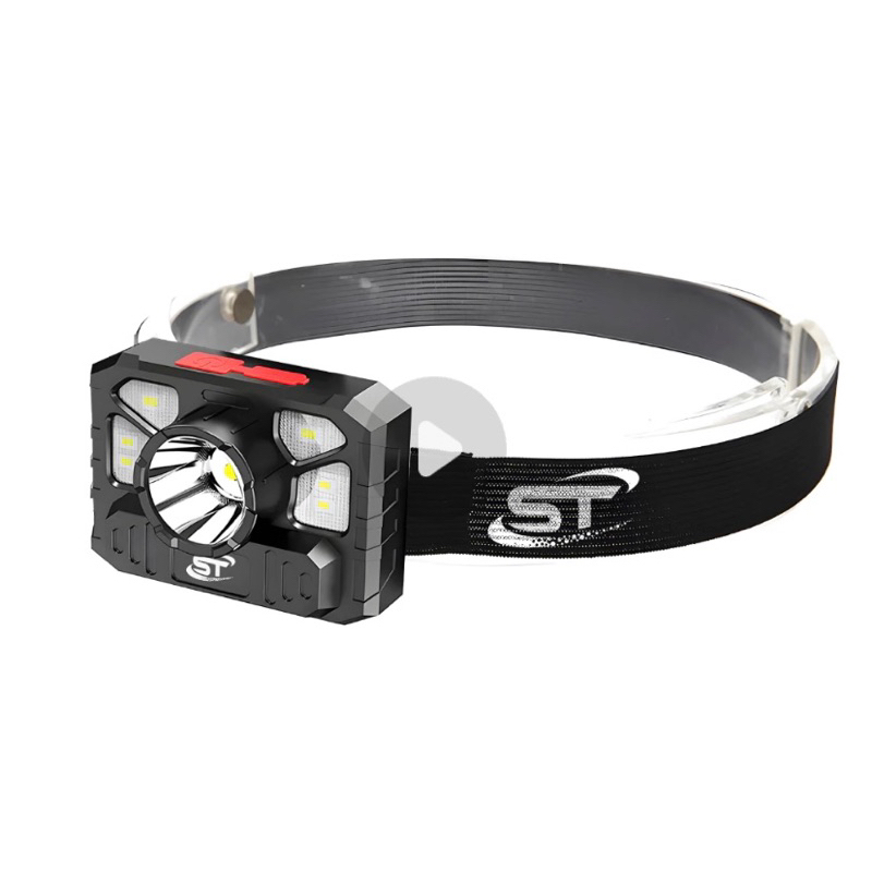 EC Suksestech 4 Mode Senter Kepala COB Led YYC-KX208