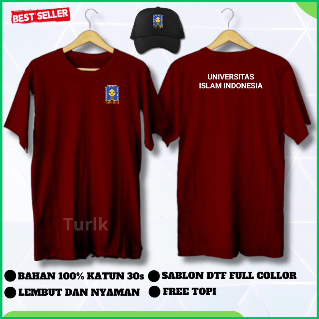 Kaos Universitas Islam Indonesia Kaos Tshirt UII Kaos Uii Universitas Islam Indonesia