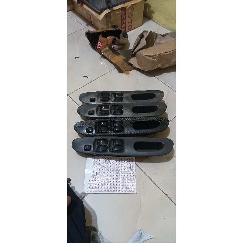 SAKLAR POWER WINDOW SWITCH POWER WINDOW MITSUBISHI LANCER CK4 ORIGINAL
