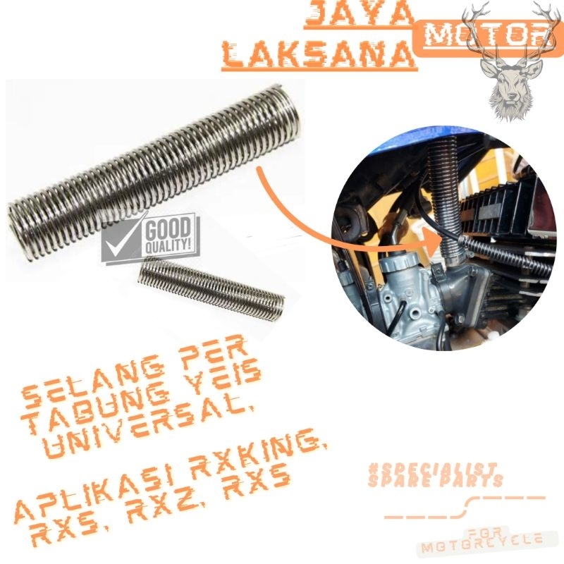 PER SELANG SPRING YEIS CROM PRESISI ORIGINAL YAMAHA RX KING RXKING RXS RXS YT115 RXZ