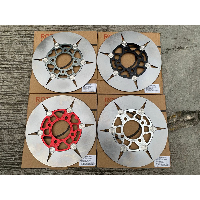 PIRINGAN ROTOR VIETNAM DISC BRAKE 220MM BINTANG NEW 3MM MX HQ36 BigBos Variasi