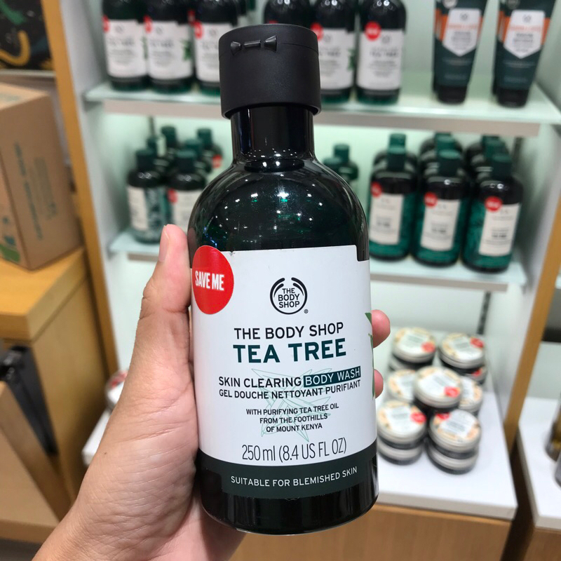 TEA TREE BODY WASH THE BODY SHOP