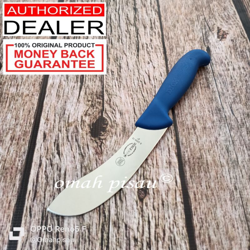 Pisau Seset Kulit F. Dick 15 cm 8.2264.15 Skinning knife Original Made in Germany
