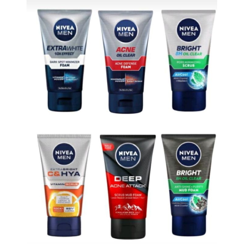 Nivea Men Pencuci muka Facial Foam 100ML