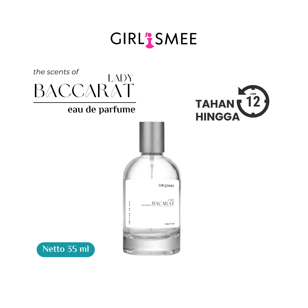 Girlisme Parfum Lady Baccarat Eau De Parfume Uniseks Original