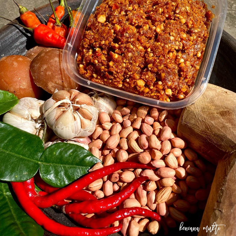 

250 gram Sambal Kacang | Sambel Pecel “Kacang Sangrai” Khas Madiun