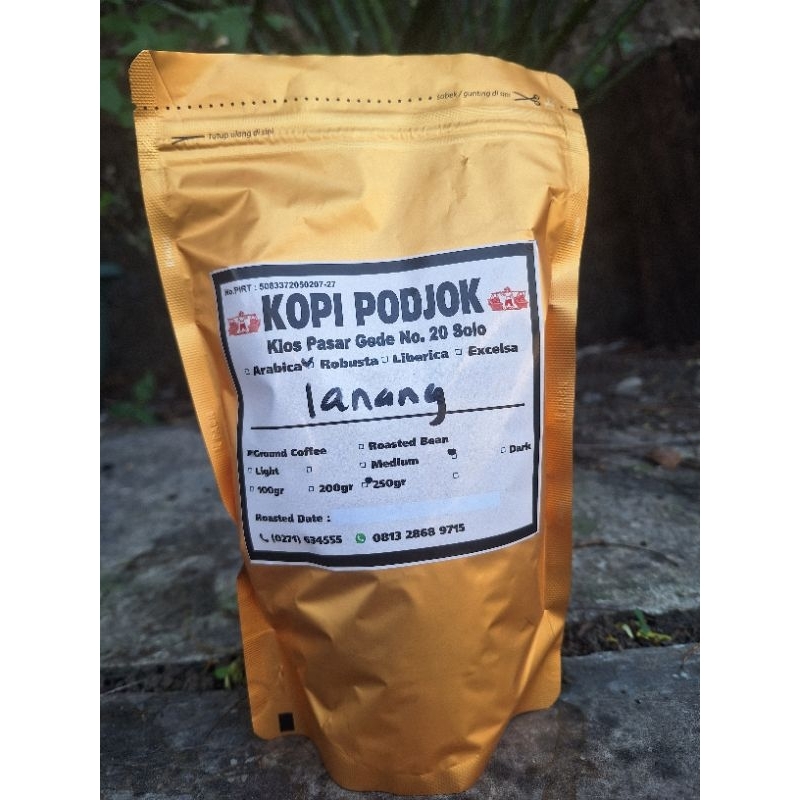 

Kopi Podjok Pasar Gede Oleh Oleh Khas Solo [250gr]