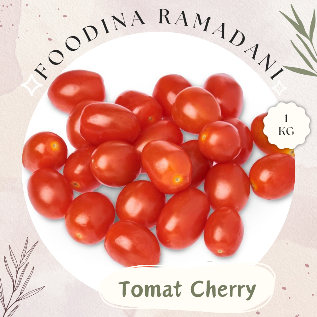 

TOMAT Cherry - Ceri Merah Fresh [ Berat 1.000gr ] Harga Per KG