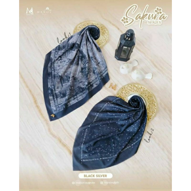 KRUDUNG MANOV SCARVES SAKURA SERIES
