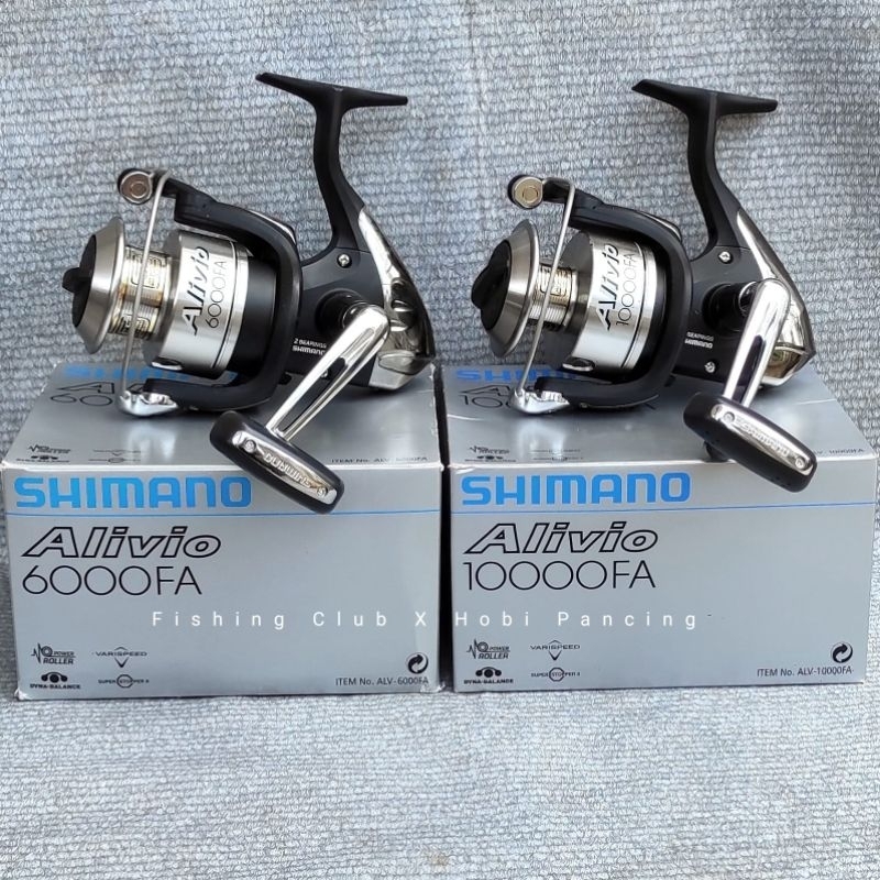 Reel Spinning Shimano Alivio 6000 10000 FA fishing reel High quality