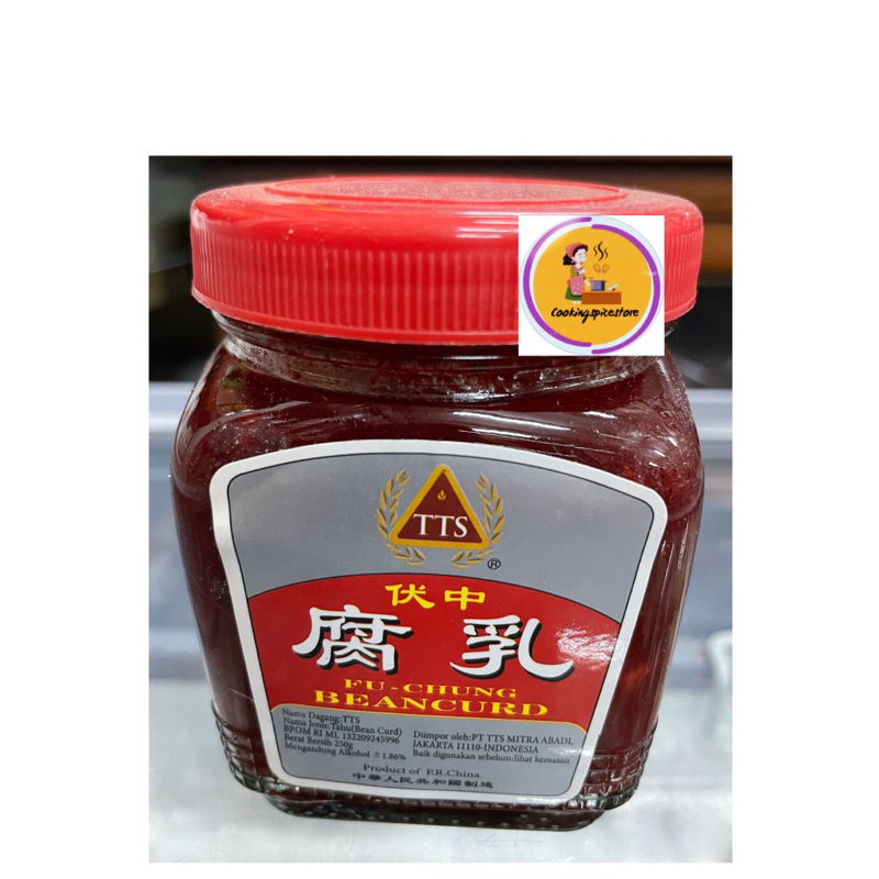 

Fu-Chung Beancurd / Tahu merah "TTS brand" 250g