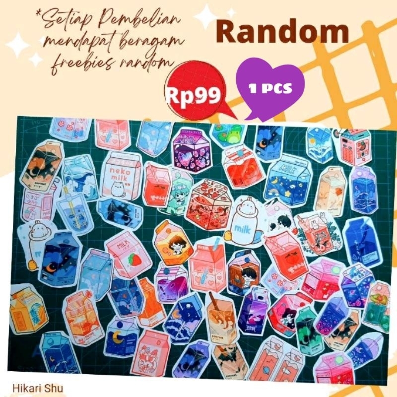 

Harga Satuan Sticker Aesthetic Milk Pantone Random Harga Satuan murah Sticker tumblr, sticker laptop, sticker diary, Sticker HP atau bisa juga untuk freebies toko kalian loh