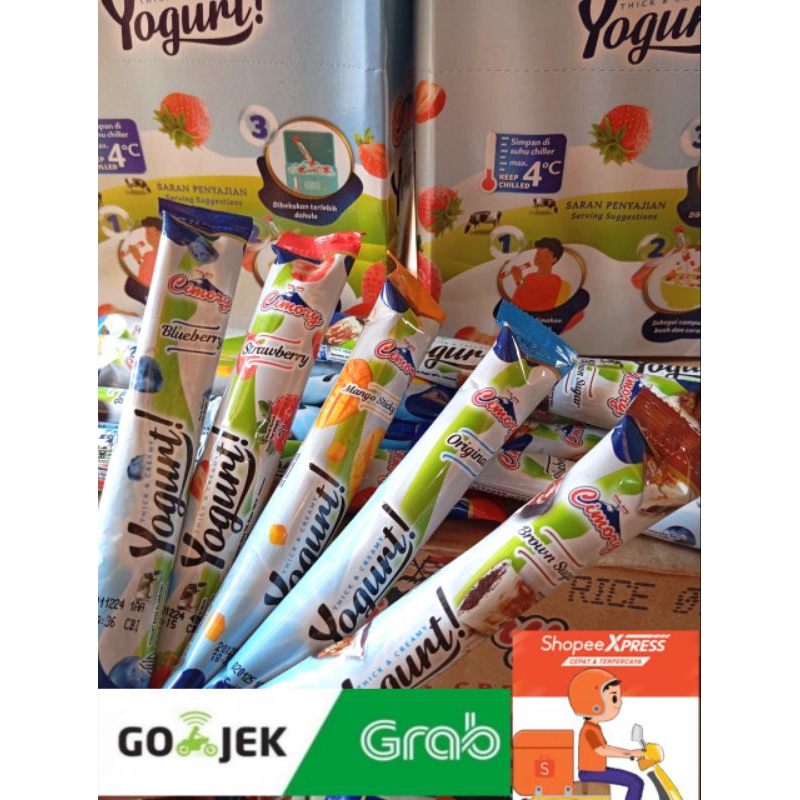 

PROMO isi 100 pcs Cimory yogurt stick kemasan 1 karton All varian Rasa stick yogurt viral