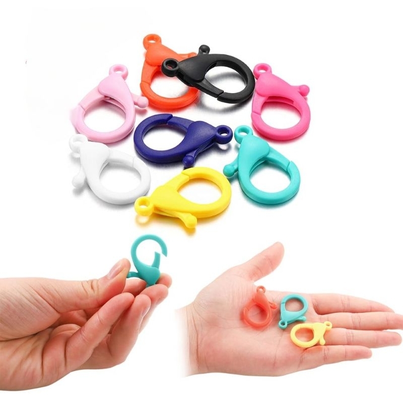 MANIK /KOKOT UDANG PLASTIK 2,5 CM /KAIT KOKOK UDANG