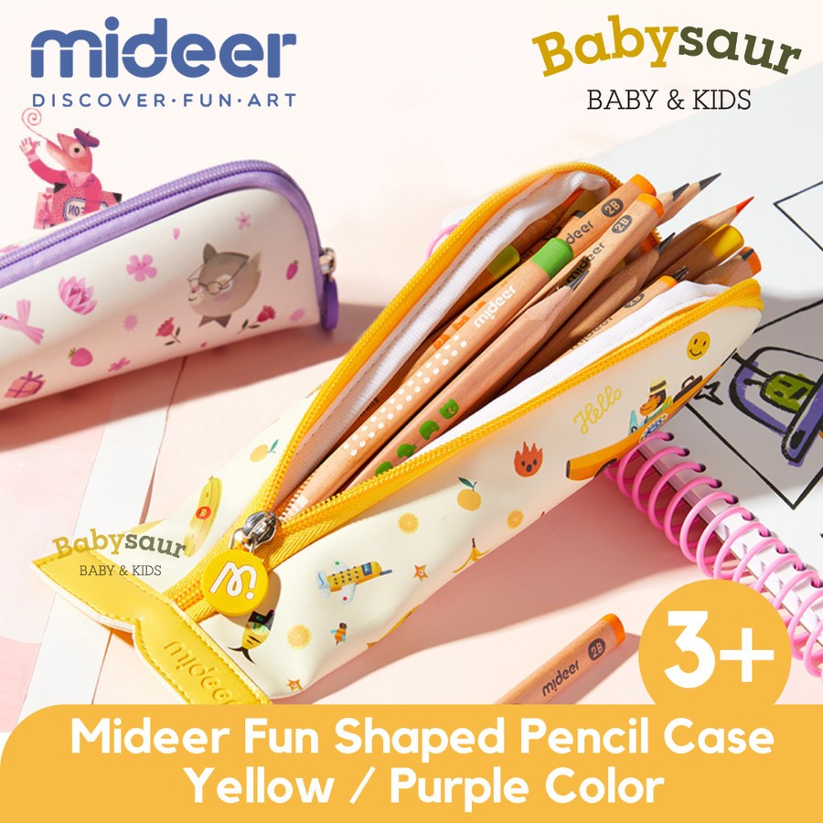 

Mideer Fun Shaped Pencil Case Tempat Pensil Alat Tulis Alat Sekolah Anak Anak Perempuan Girls Kids Gift Kado Anak