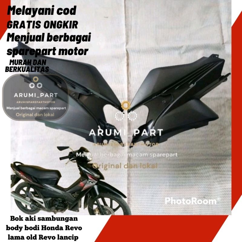 Cover body cover sambungan body samping honda revo lama revo lancip