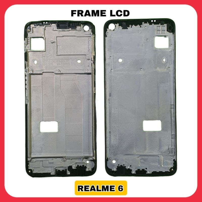 frame tulang tengah lcd Realme 6