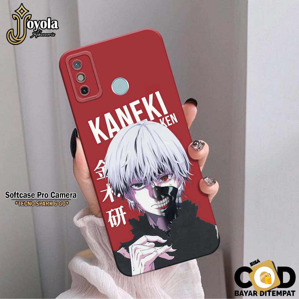Softcase Hp Tecno Spark 6 Go Terbaru JOYOLA Fashion Case Anime Case Tecno Spark 6 Go Silikon Tpu Pro