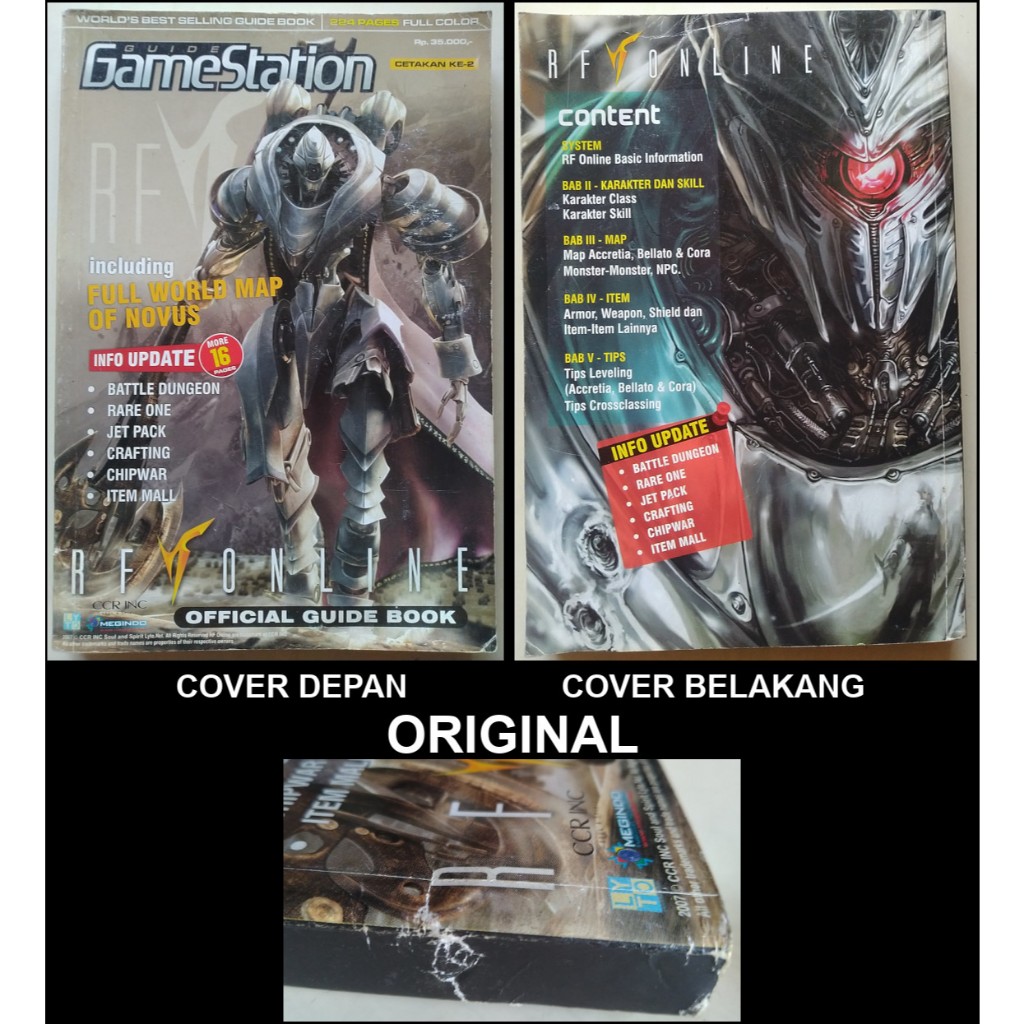 BUKU PANDUAN GAMESTATION GUIDE RF ONLINE CET. KEDUA SEPTEMBER 2007