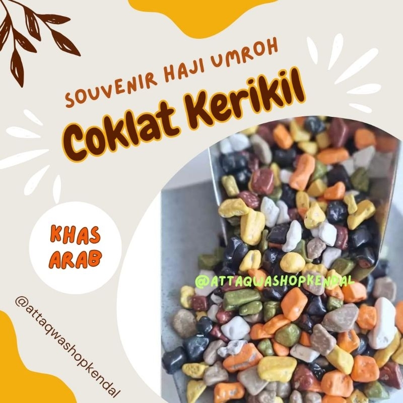 

Cokelat Kerikil Arab 1 Kg Original Oleh Oleh Haji Umroh