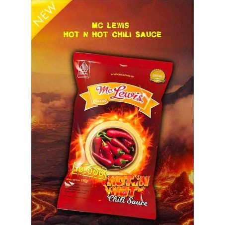 

MC LEWIS HOT N HOT 1 KG VALUE HOT AND HOT 1000 GR MC LEUWIS SAMBAL PEDAS EXTRA HOT EKSTRA PEDAS MCLEWIS MY