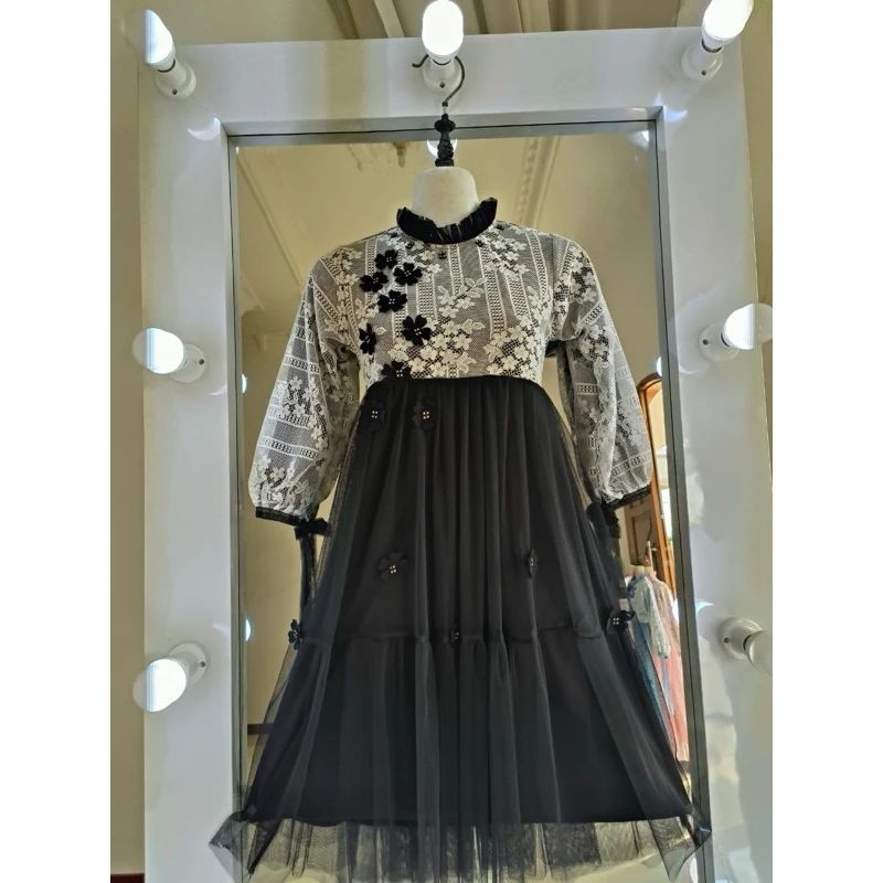 Kiyomi Dress Anak - Anak / Gamis Anak Usia 3-15 Tahun