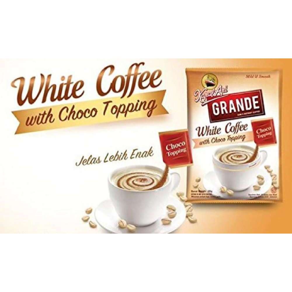 

Kopi Sachet Kapal Api Grande White Coffee 1 ranceng