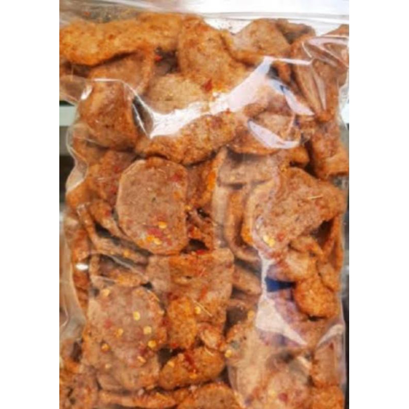 

kerupuk jengkol pedas gurih, isi 250g