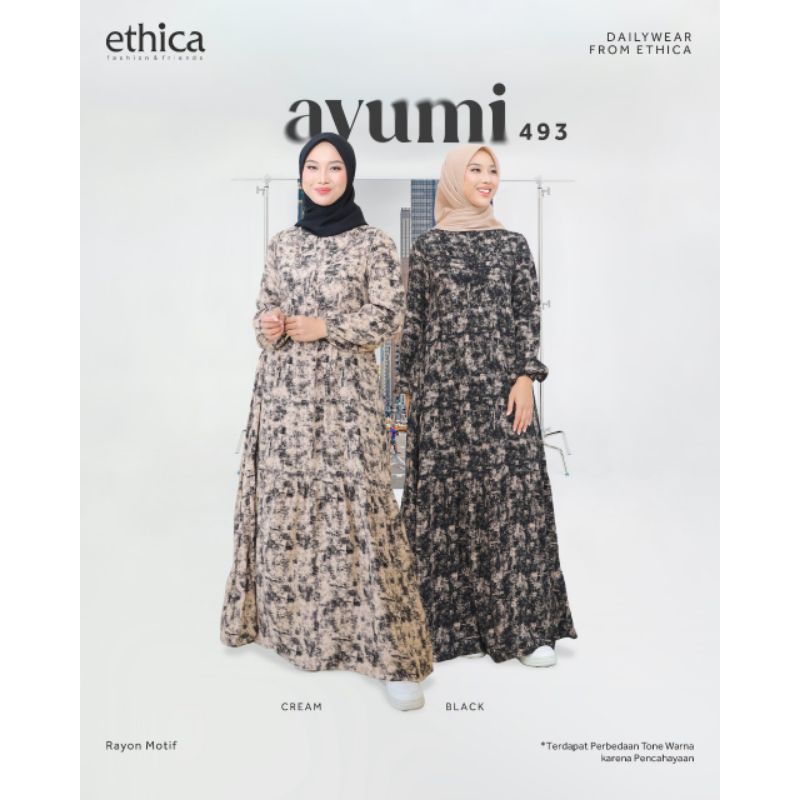 GAMIS TERLARIS AYUMI 493 BY ETICHA NEW COLLECTION