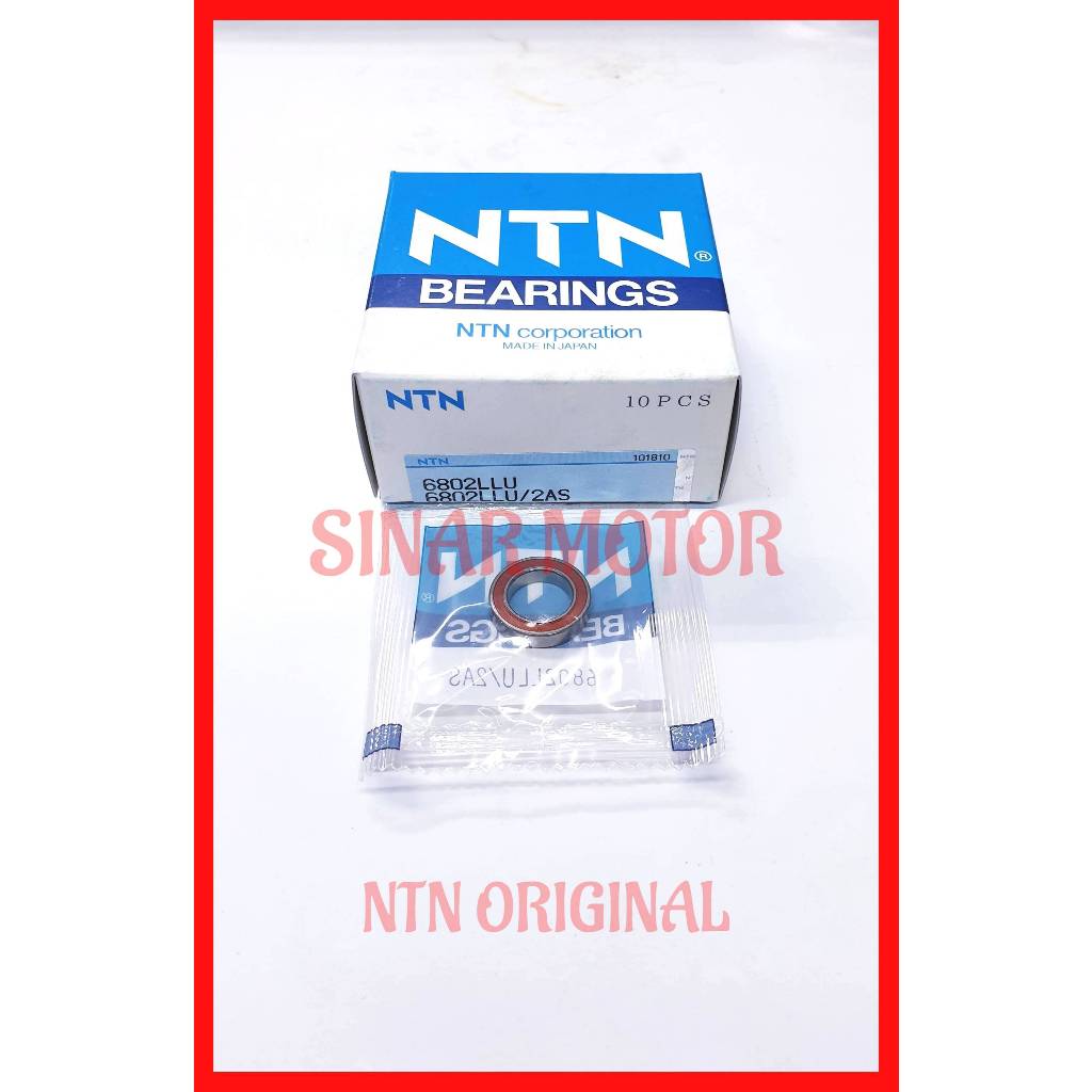 BEARING 6802 LLU NTN 6802 2RS