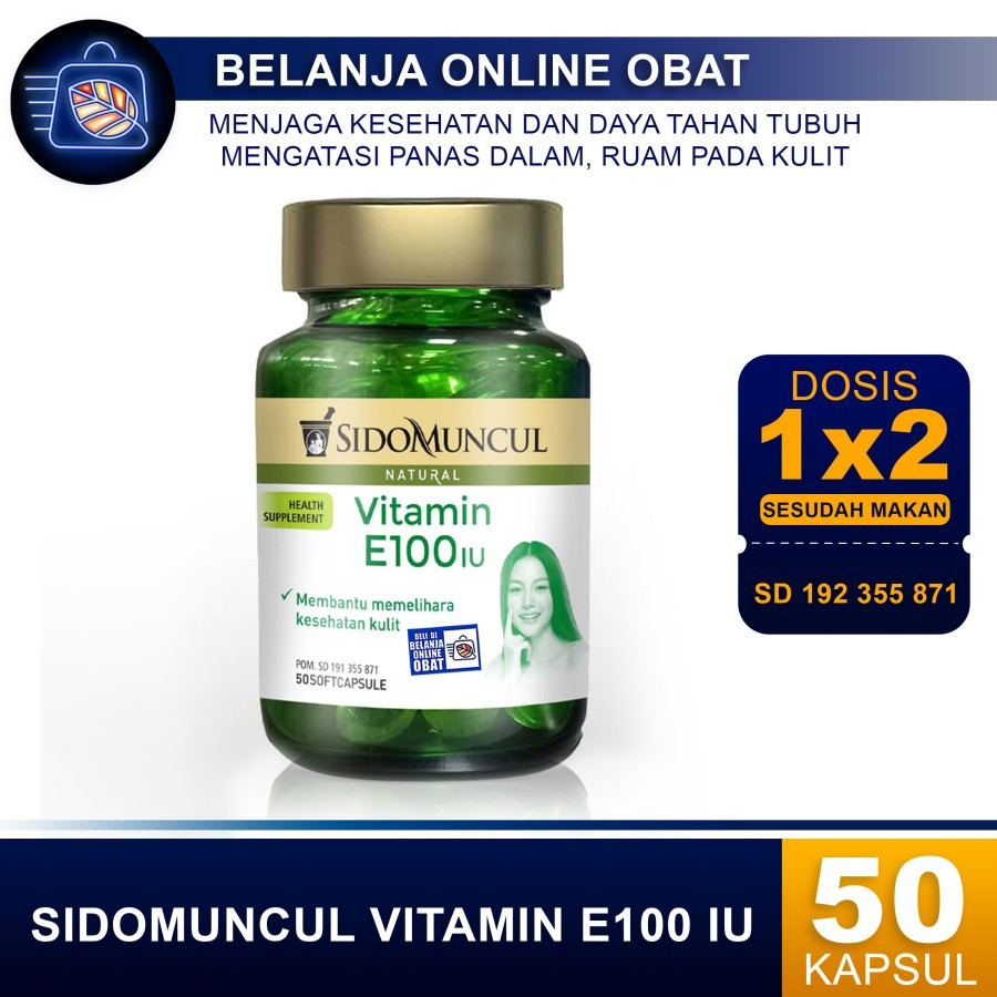 SIDOMUNCUL VITAMIN E100 IU