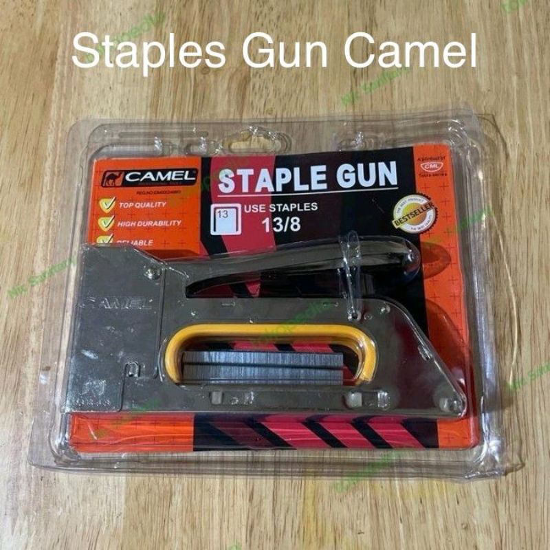 

staples gun camel , tembakan staples camel