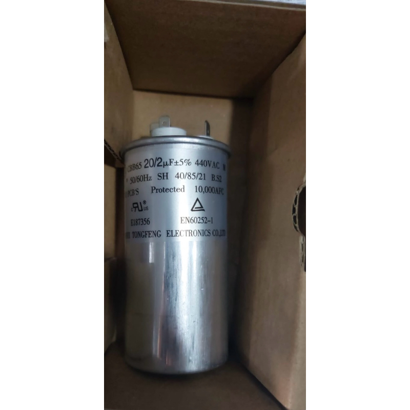 KAPASITOR 20+2 uf PANASONIC ASLI ORIGINAL