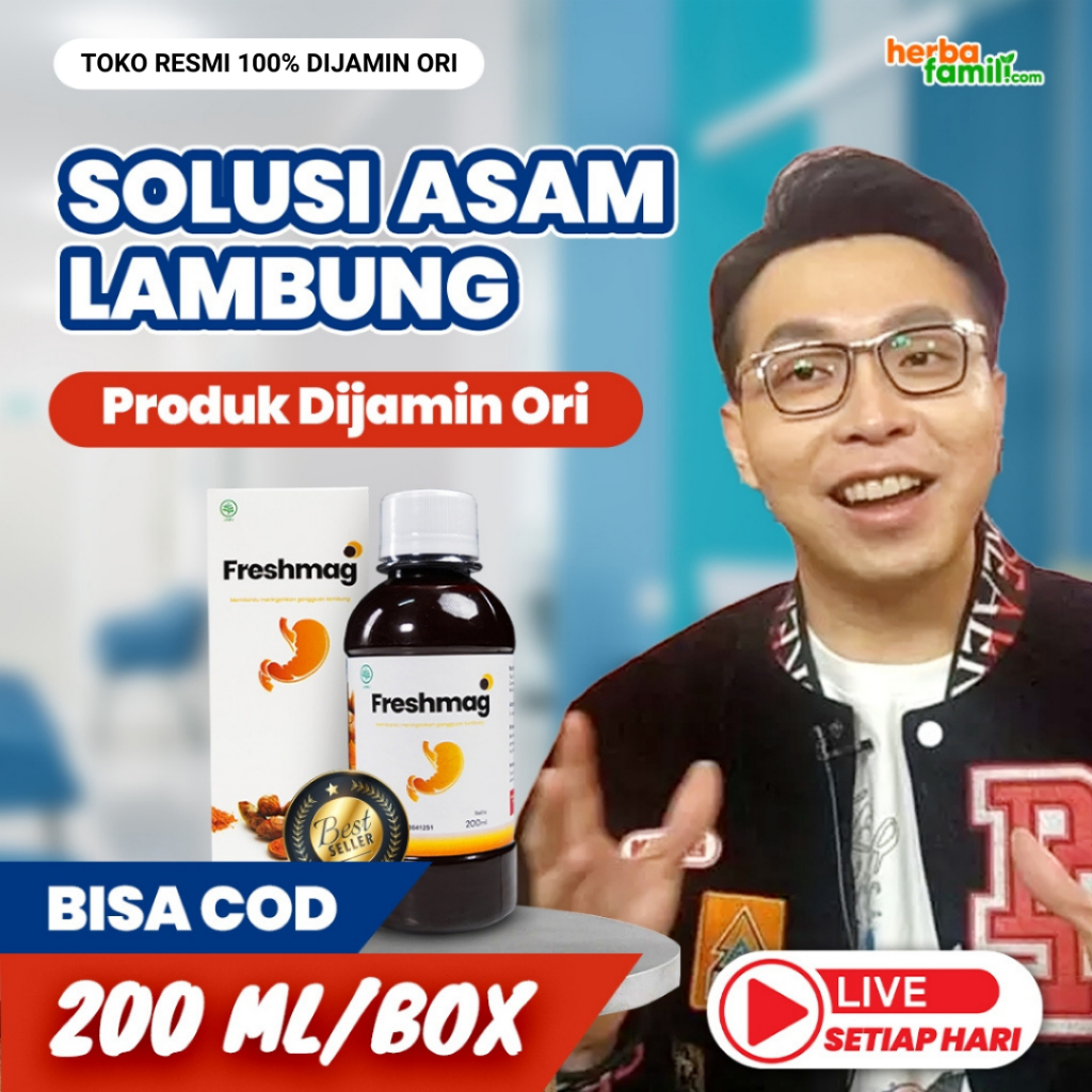 

GROSIR FRESHMAG 100% ORIGINAL | Madu Herbal Ori Official Store Asli Ampuh Atasi Maag Gerd Asam Lambung FRESHMAG Fresh Mag Fresh Maag